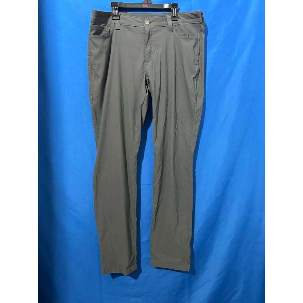 Eddie Bauer Women 10 Gray Horizon Guide Chino Hiking Pants Stretch Outdoor